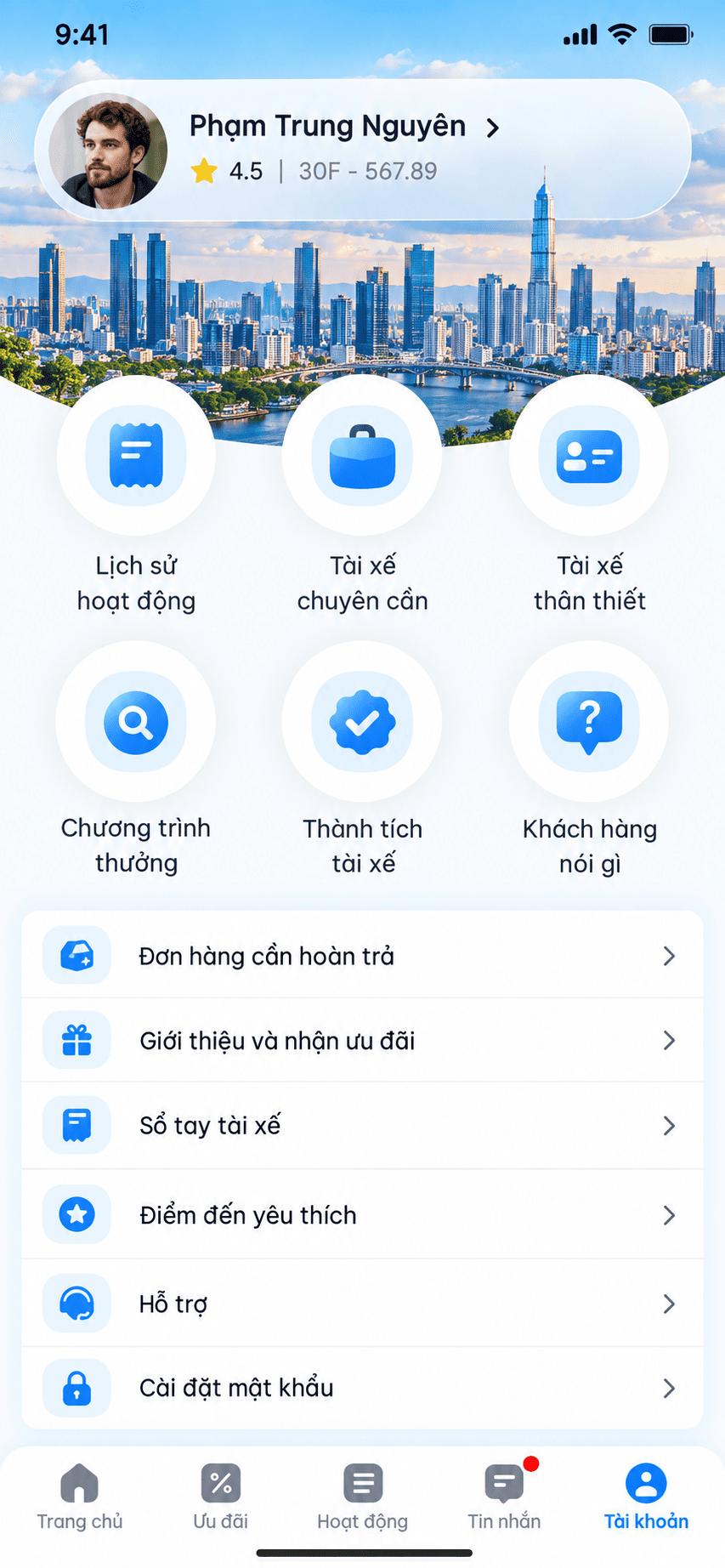 Ứng Dụng gọi xe VnShip